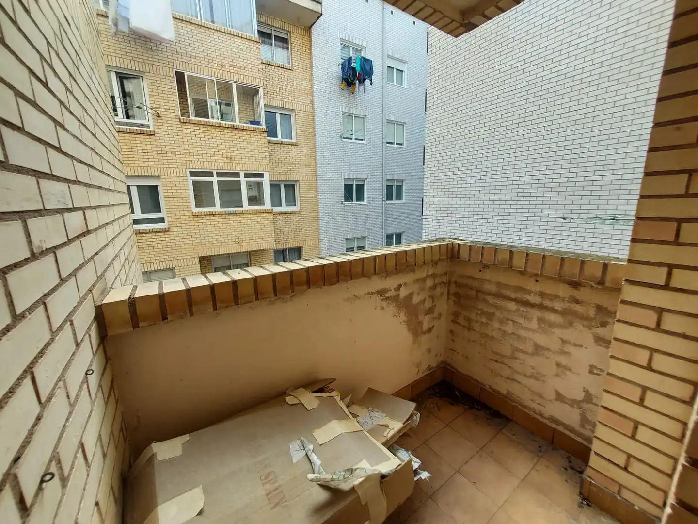 Terrasse von Wohnung zum Verkauf in Burgos mit Heizung, Parkett und Terrasse