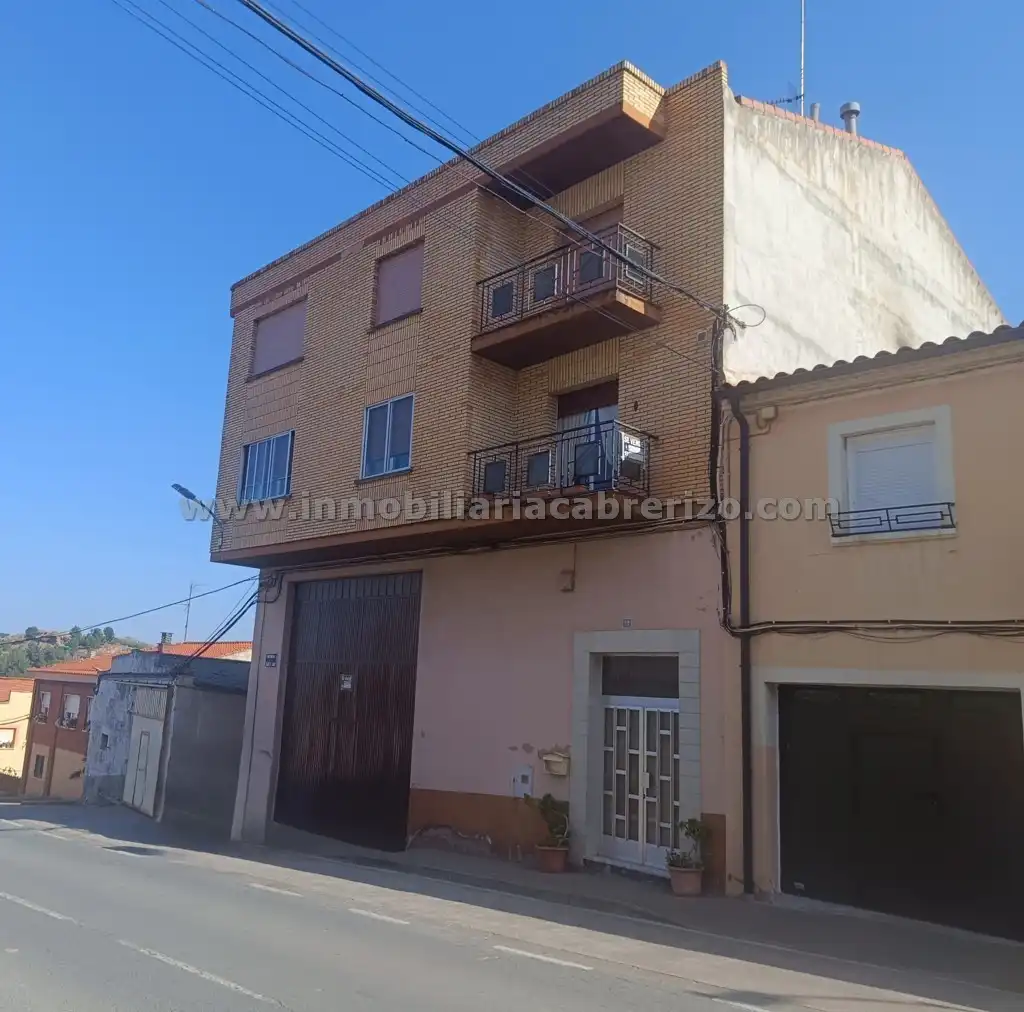 Vista exterior de Casa o chalet en venta en Entrena con Calefacción, Terraza y Trastero
