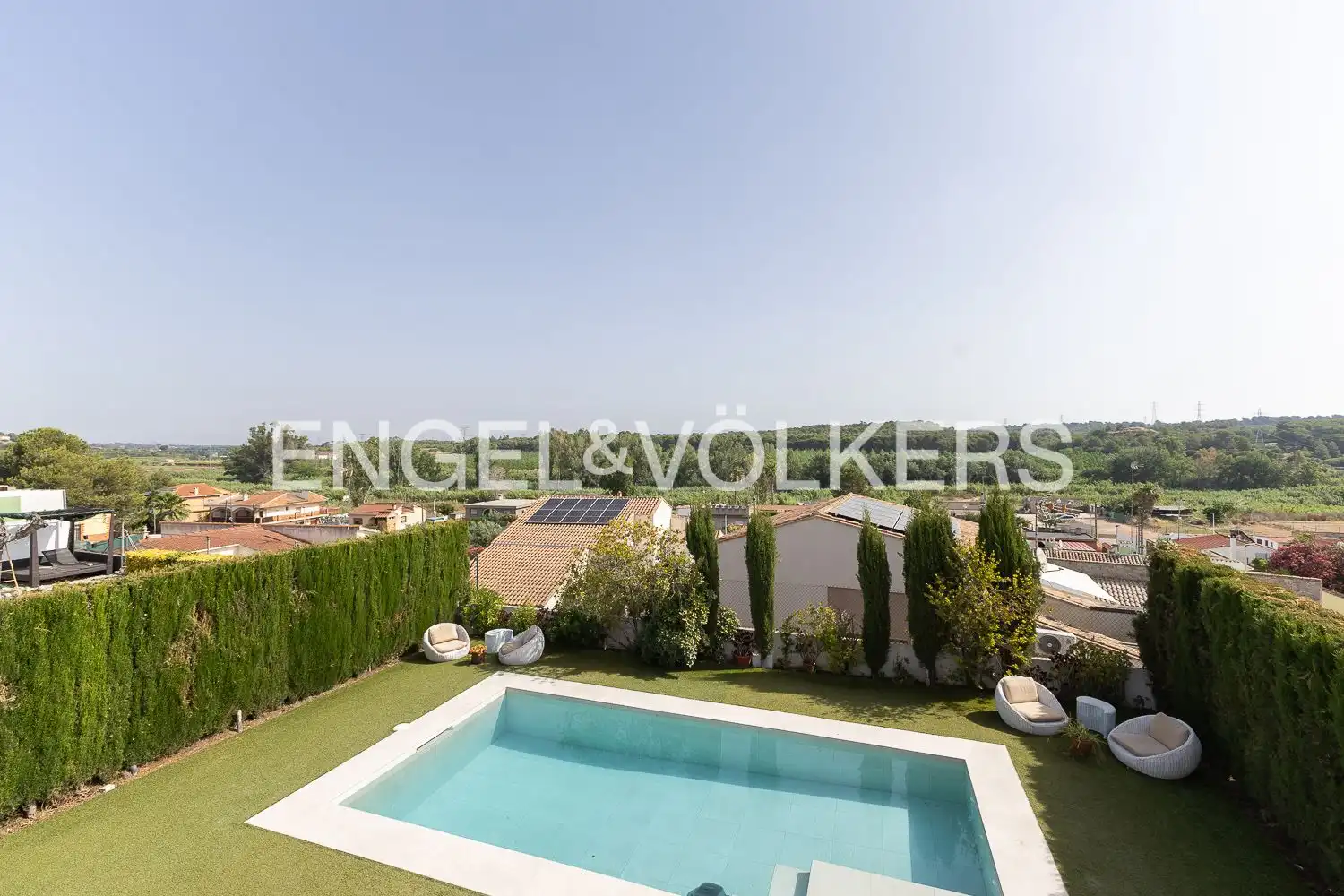 Piscina de Casa o xalet de lloguer en Riba-roja de Túria amb Calefacció