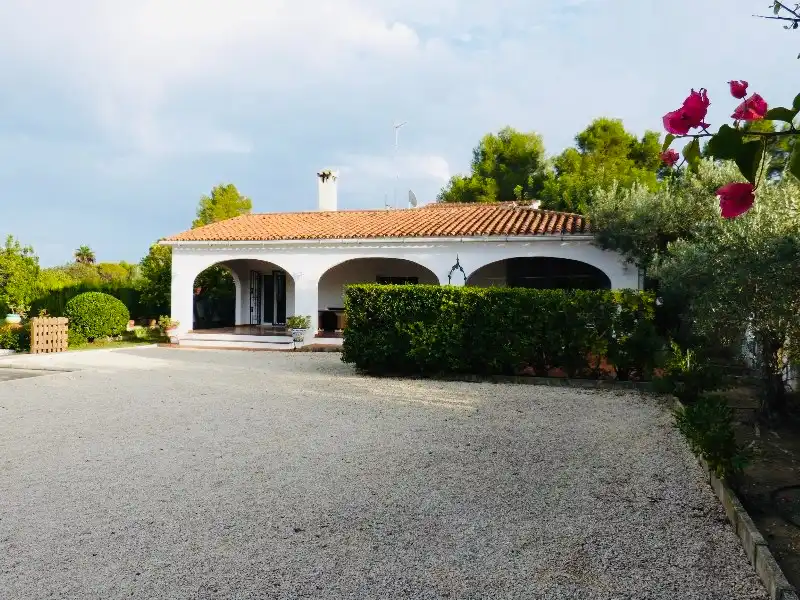 Exterior view of Houses for sale in Dénia  with Air Conditioner, Heating and Private garden