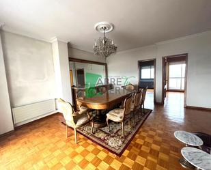 Dining room of Flat for sale in Ourense Capital   with Heating, Parquet flooring and Terrace