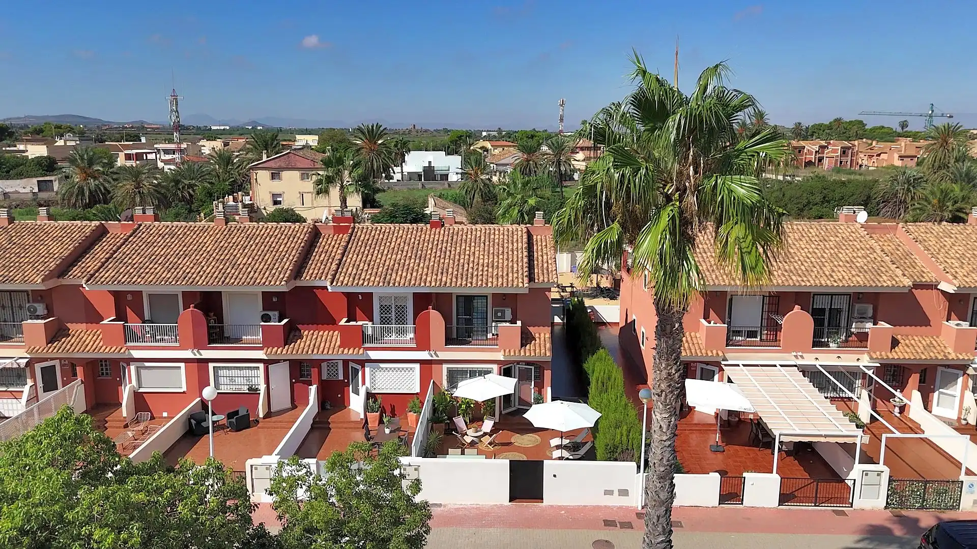 Vista exterior de Casa adosada en venta en Mar Menor de Cartagena – Cabo de Palos
