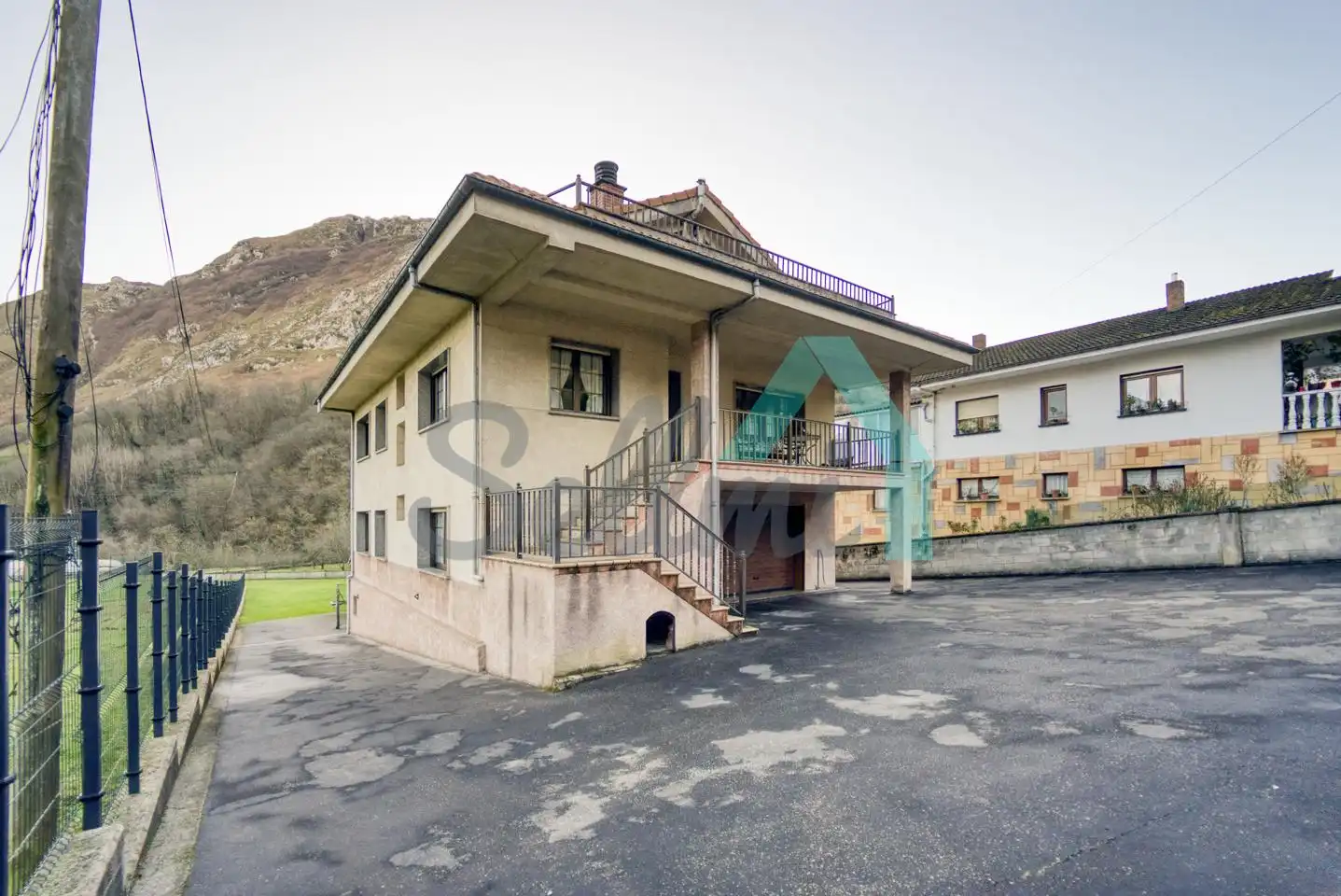 Exterior view of Houses for sale in Morcín  with Heating, Private garden and Terrace