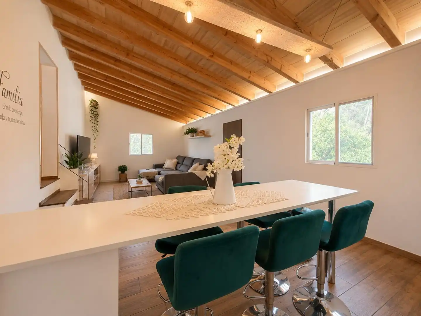 Comedor de Finca rústica en venta en Sencelles con Aire acondicionado, Jardín privado y Terraza