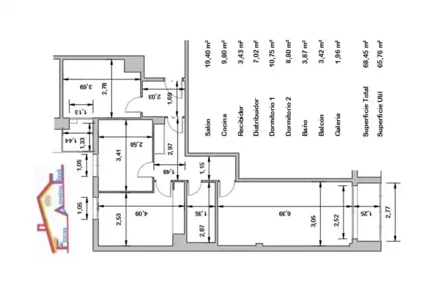 Flat for sale in Delicias