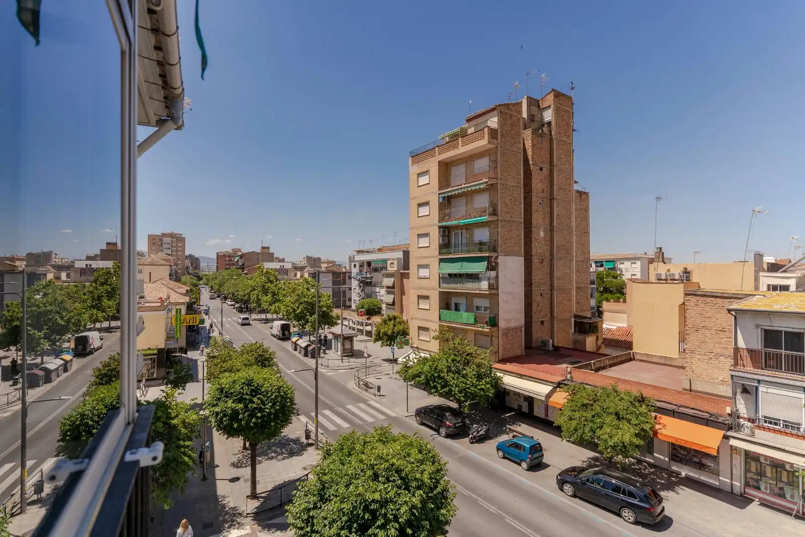 Exterior view of Flat for rent in Granada  with Furnished