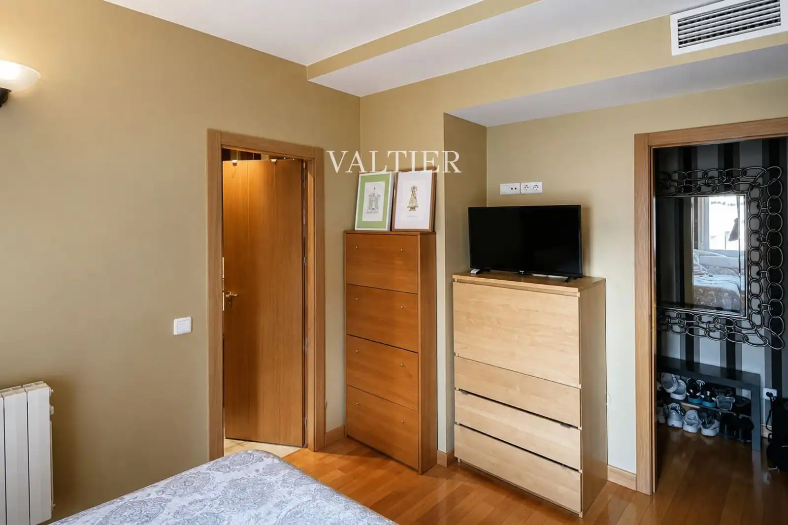 Bedroom of Attic for rent in Madrid  with Air Conditioner and Terrace