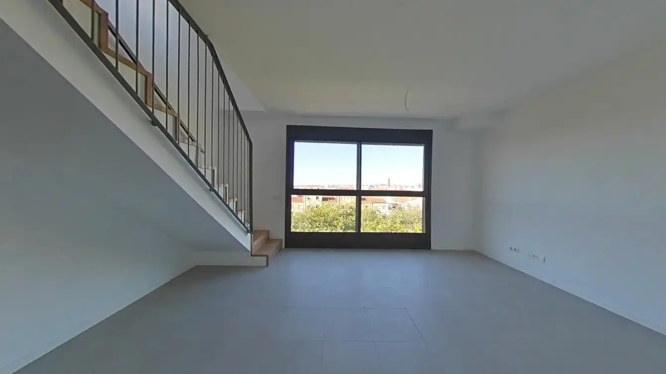 Wohnzimmer von Maisonette zum Verkauf in Terrassa mit Klimaanlage, Heizung und Terrasse