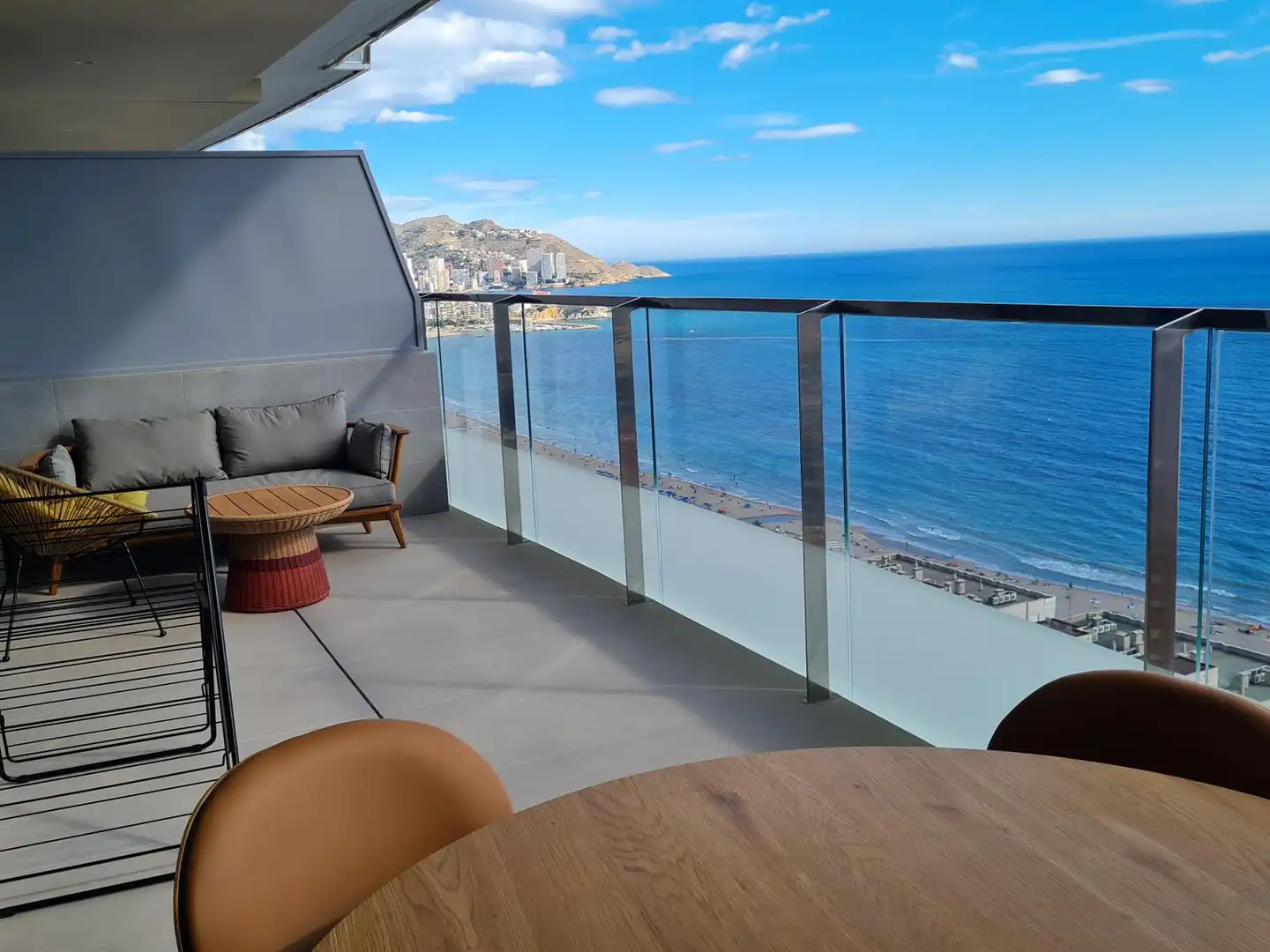 Terraza de Apartamento en venta en Benidorm con Aire acondicionado, Calefacción y Terraza
