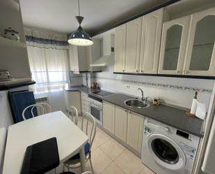 Kitchen of Flat to rent in Zamora Capital   with Air Conditioner, Heating and Parquet flooring