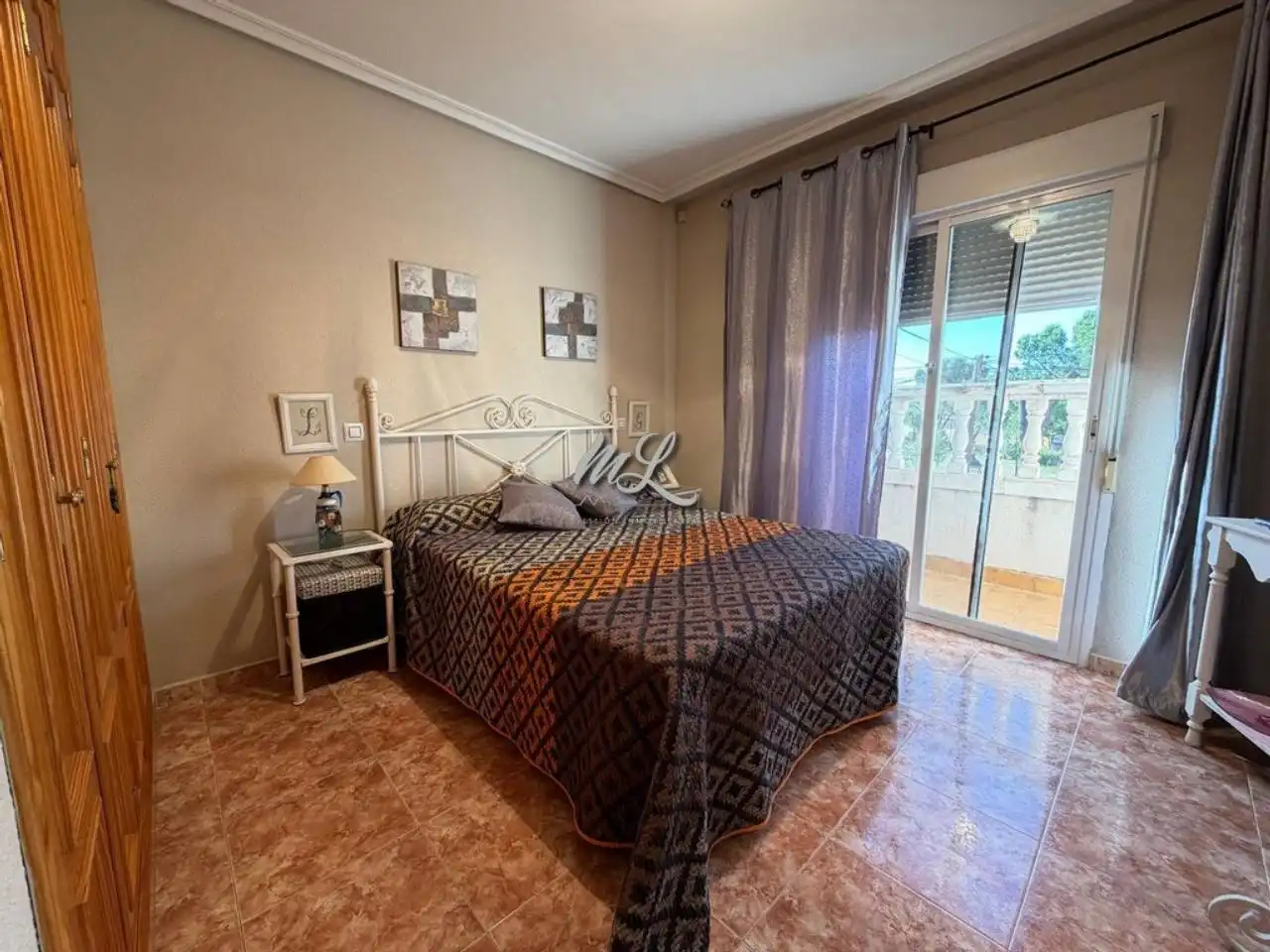 Dormitori de Casa adosada en venda en Villamiel de Toledo
