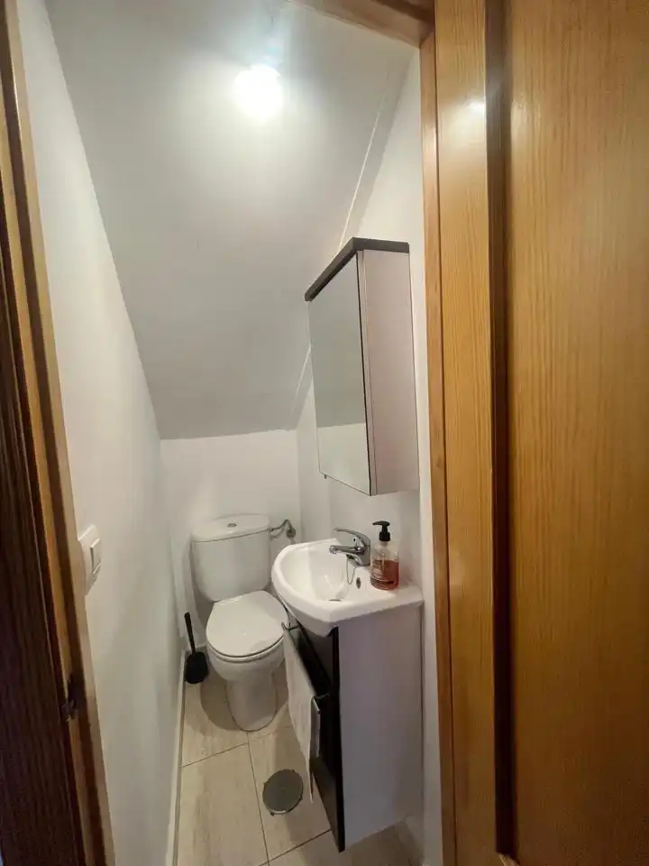 Bathroom of Houses for sale in Plasencia  with Air Conditioner