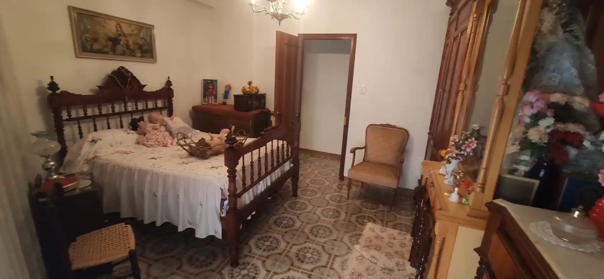 Bedroom of Flat for sale in Mula  with Balcony