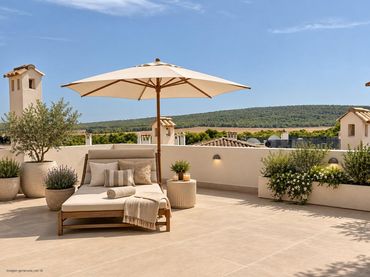 Penthouse with pool for sale in Santa Ponça