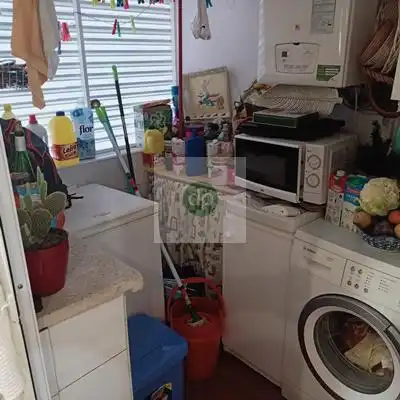 Cocina de Apartamento en venta en Badajoz con Aire acondicionado, Calefacción y Jardín privado