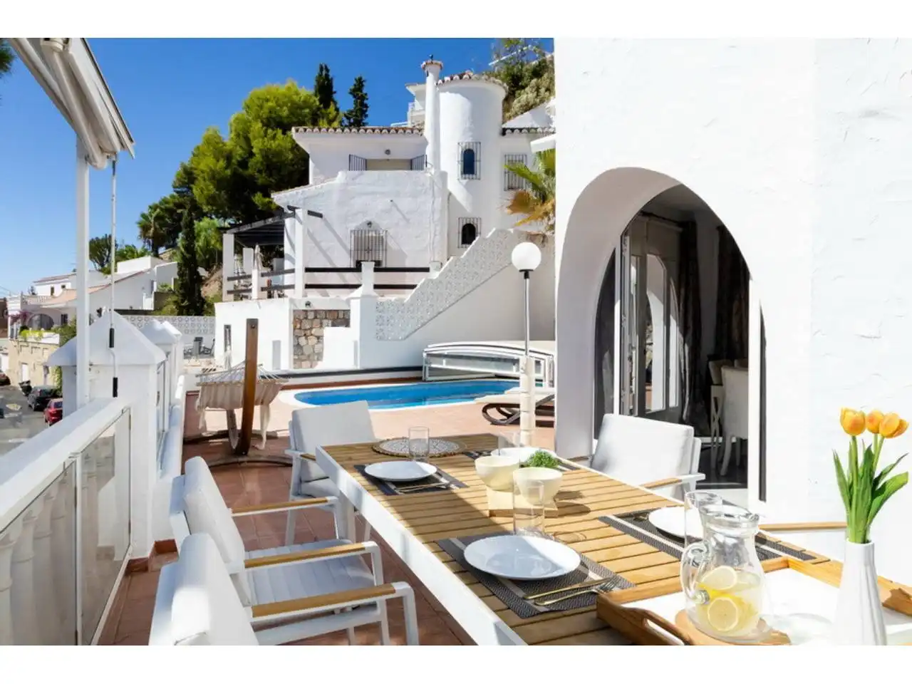 Terrace of Houses for sale in Almuñécar  with Air Conditioner, Private garden and Terrace