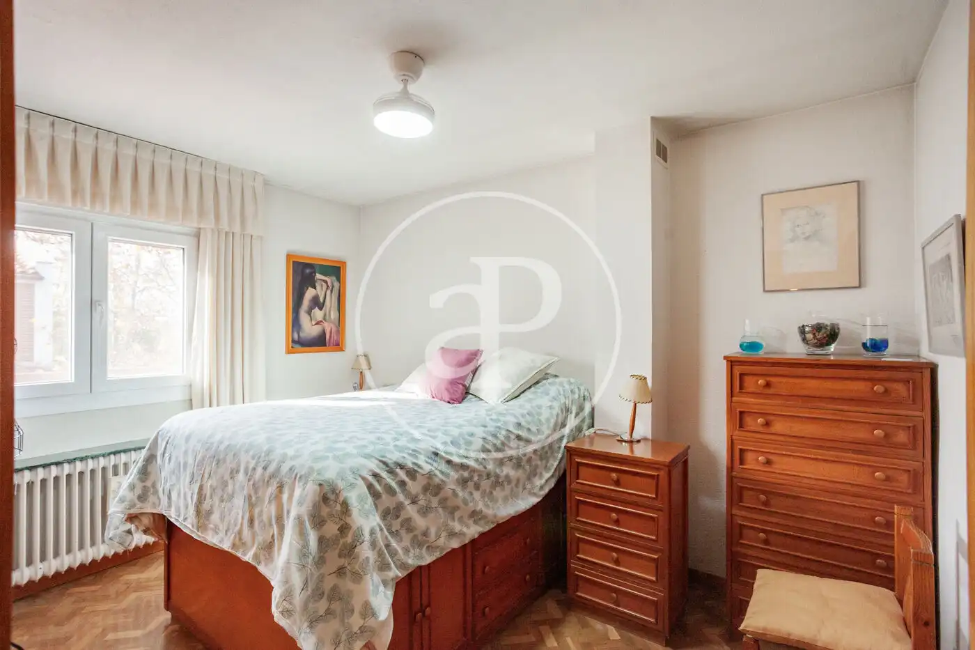 Bedroom of Detached homes for sale in Madrid  with Heating, Private garden and Terrace