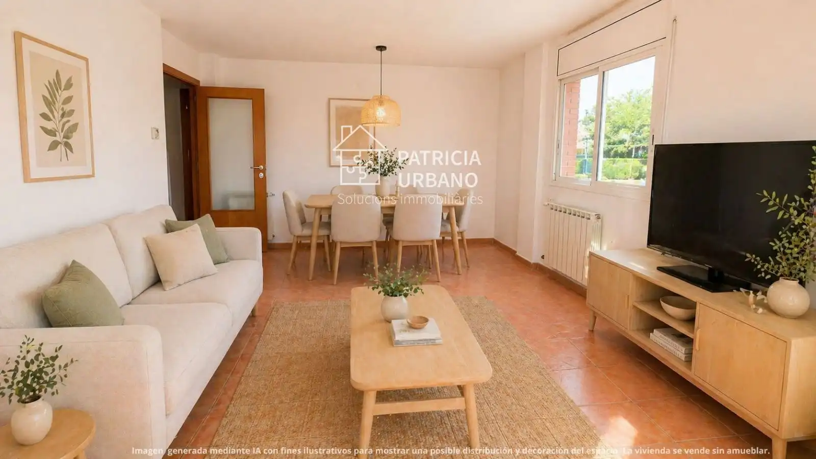 Sala de estar de Piso en venta en Cambrils con Calefacción, Terraza y Piscina