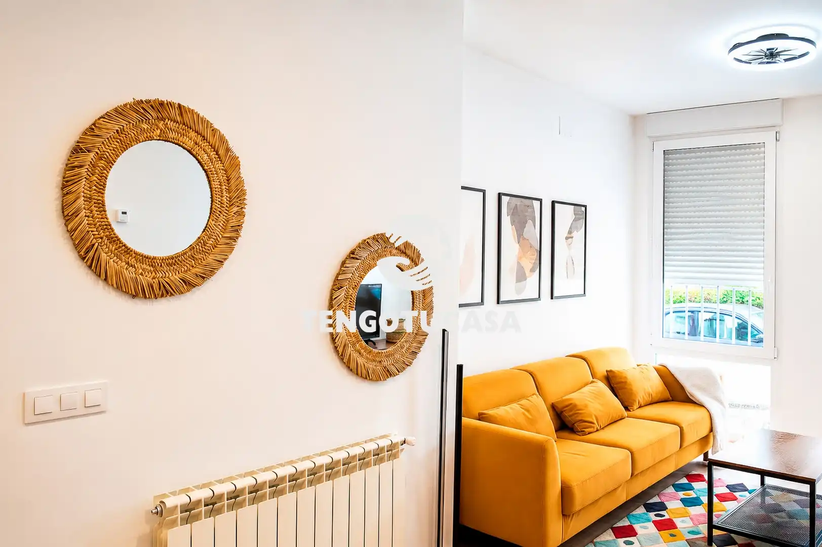 Sala de estar de Piso en venta en Madrid con Aire acondicionado, Calefacción y Amueblado
