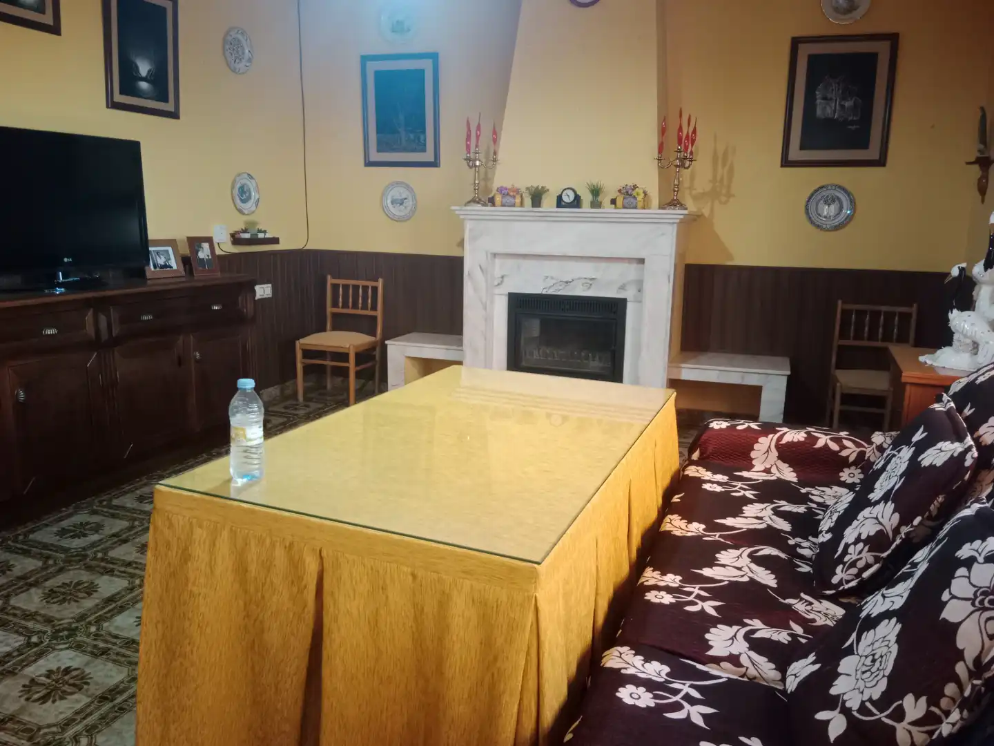 Dining room of Detached homes for sale in Villanueva de la Reina  with Air Conditioner and Balcony