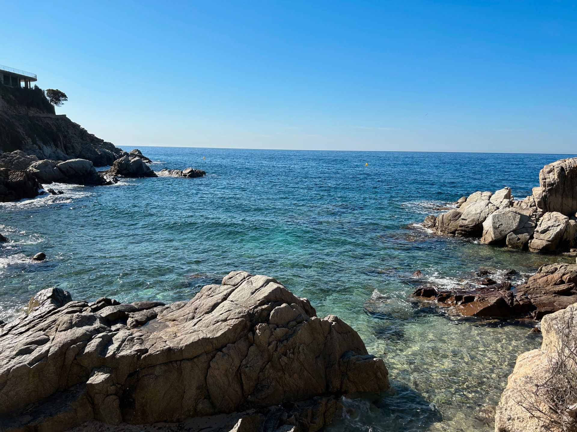 Exterior view of Single-family semi-detached for sale in Lloret de Mar  with Air Conditioner, Heating and Private garden