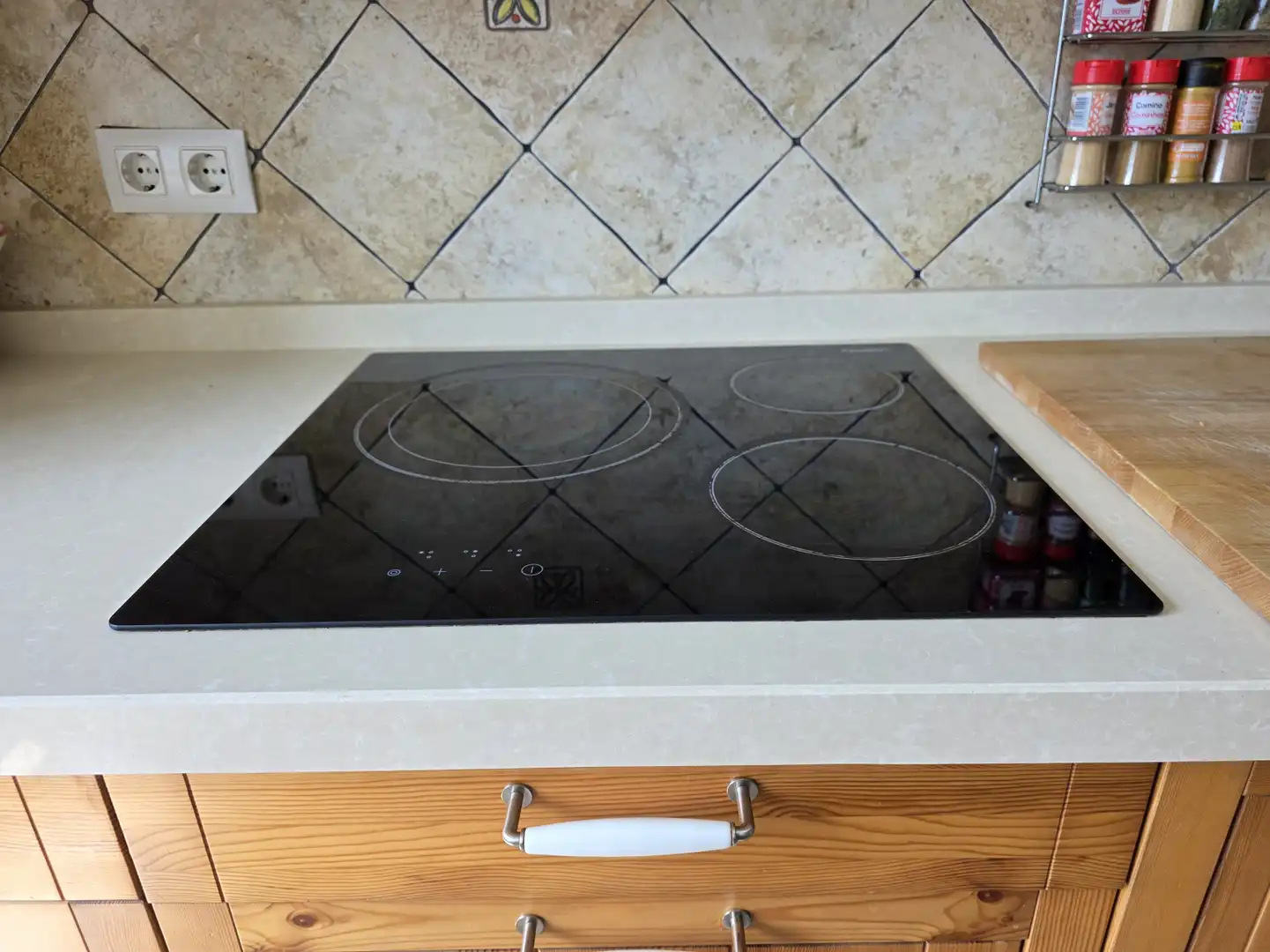 Kitchen of Flat for rent in Siero  with Heating, Storage room and Furnished