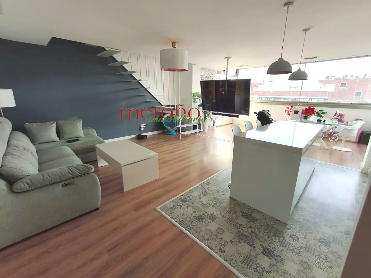 Sala de estar de Ático en venta en Elche / Elx con Jardín privado, Terraza y Trastero