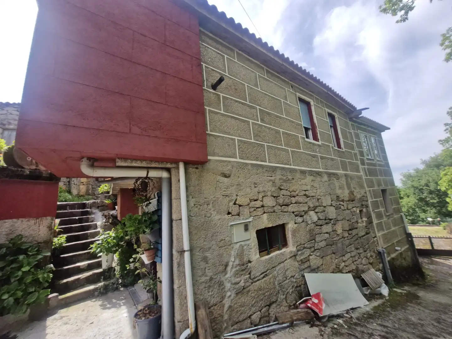 Vista exterior de Casa o chalet en venta en Allariz con Amueblado y Horno