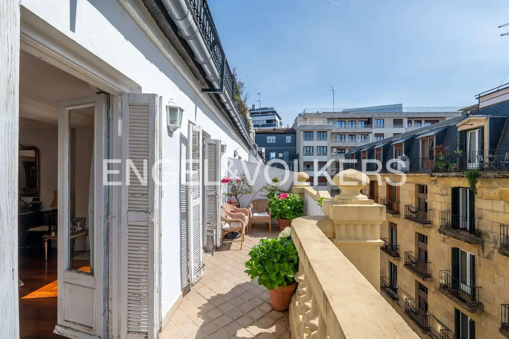 Terraza de Piso en venta en Donostia - San Sebastián  con Calefacción, Terraza y Balcón