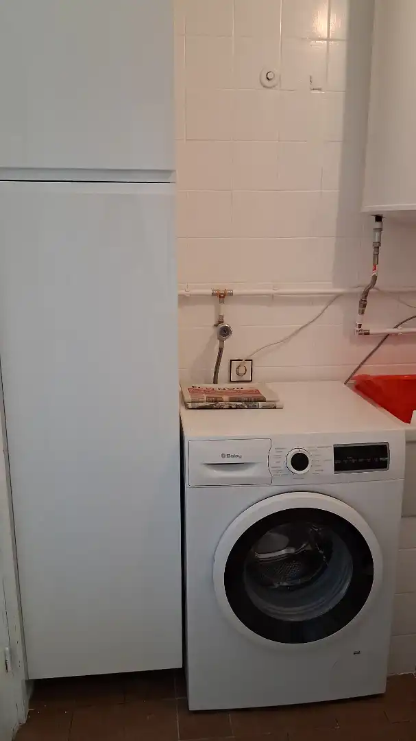 Bathroom of Flat for rent in Vic  with Heating, Private garden and Furnished