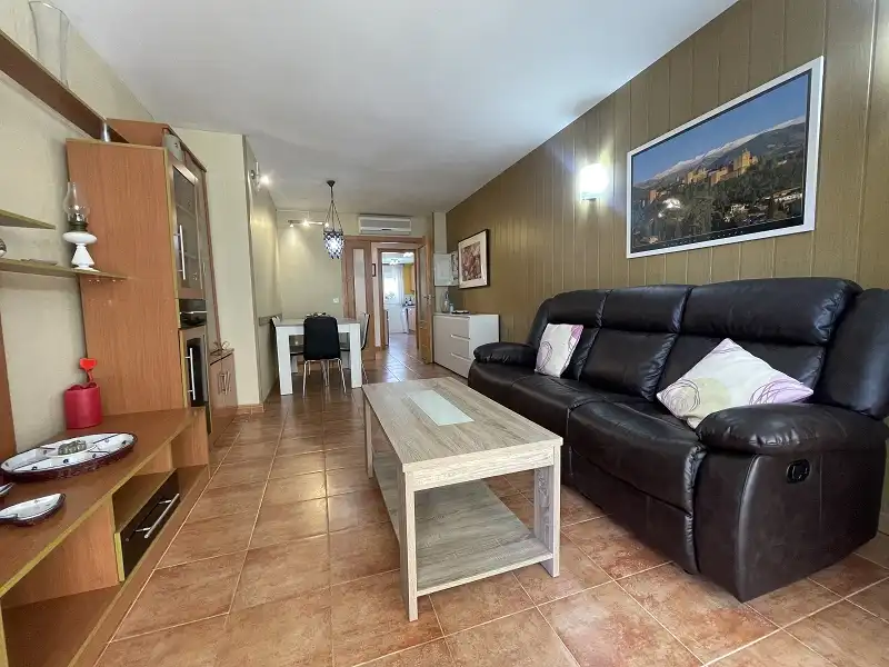 Sala de estar de Planta baja en venta en Llucmajor con Aire acondicionado, Jardín privado y Terraza