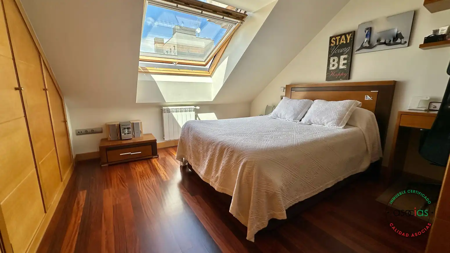 Bedroom of Flat for sale in Gijón   with Heating, Storage room and Swimming Pool