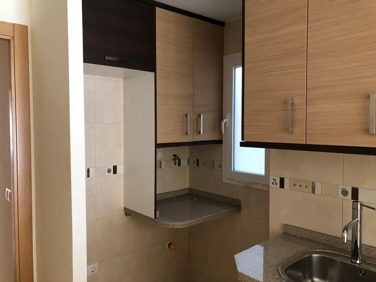 Kitchen of Flat for sale in Alicante / Alacant  with Air Conditioner, Furnished and Balcony