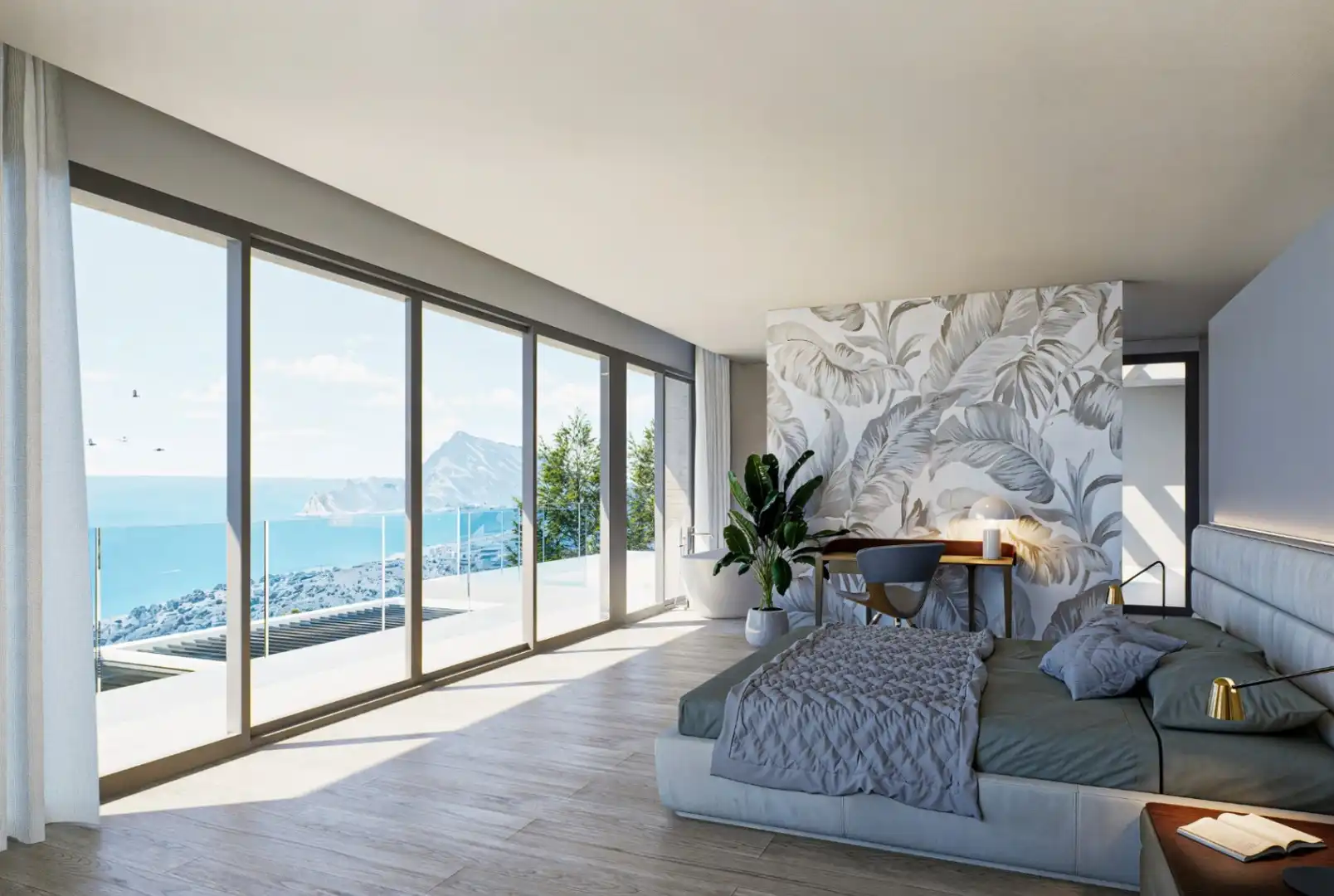 Living room of Houses for sale in Altea  with Air Conditioner, Private garden and Terrace