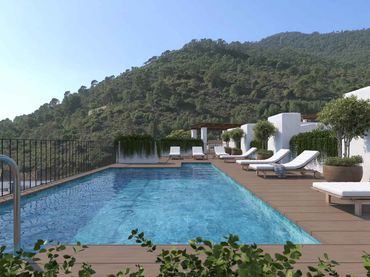 Mini appartamento con piscina in vendita a Benahavís pueblo