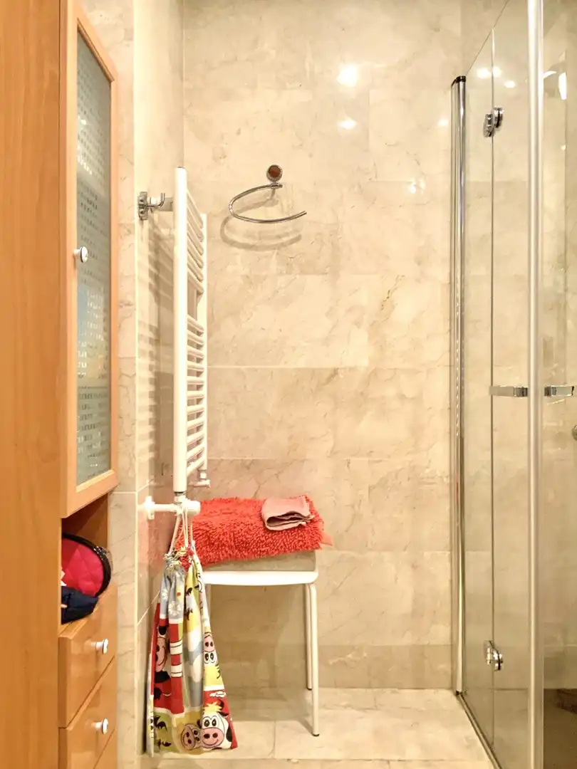 Baño de Piso de alquiler en Madrid con Aire acondicionado, Calefacción y Terraza