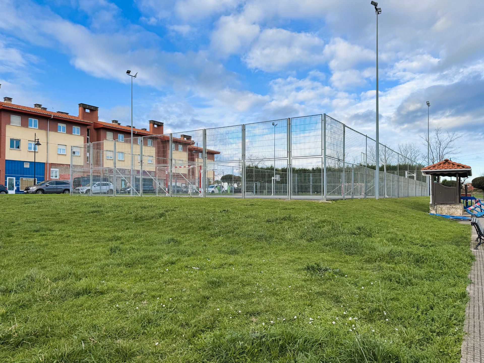 Parking of Flat for sale in Castrillón  with Heating, Parquet flooring and Terrace