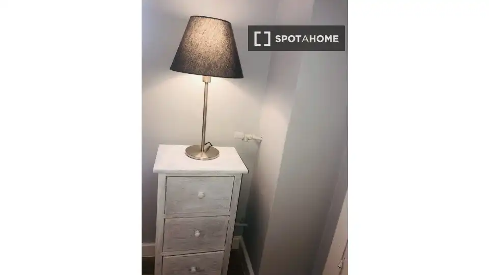 Bedroom of Flat for rent in Madrid  with Air Conditioner, Heating and Furnished