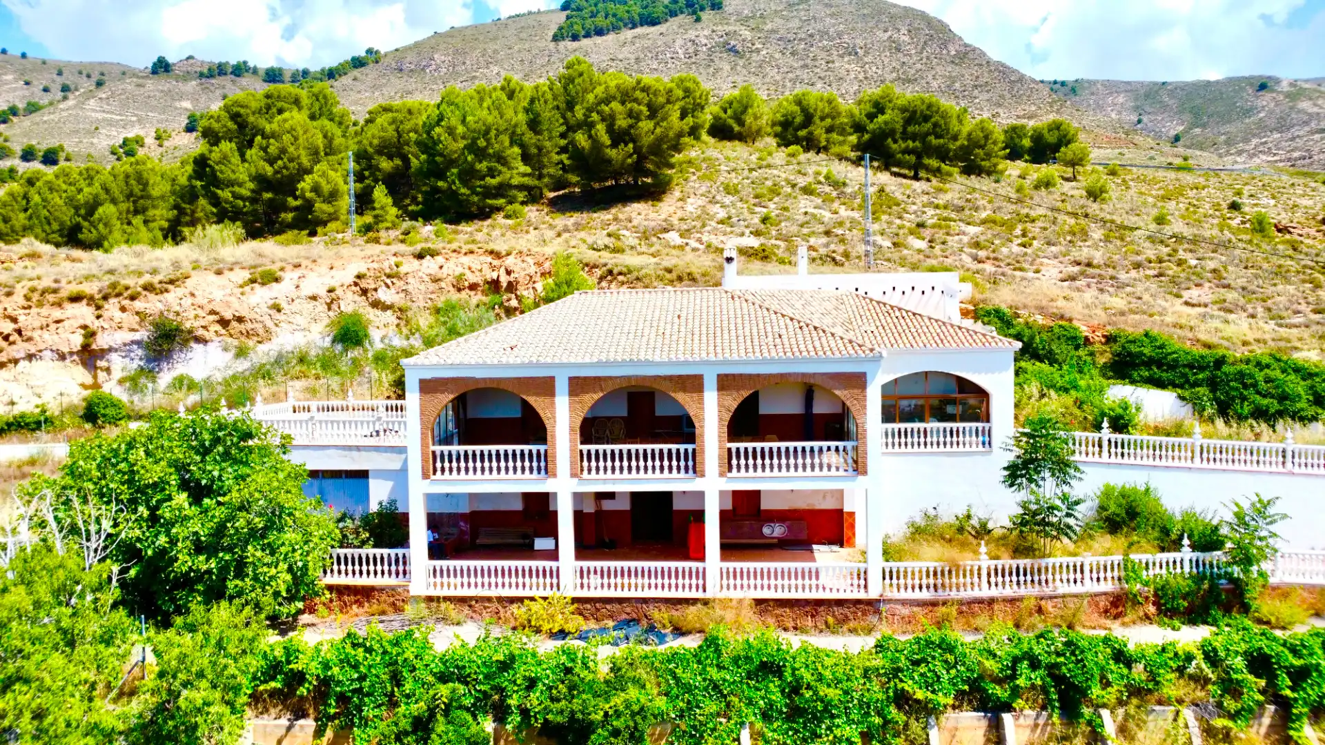 Exterior view of Houses for sale in Laujar de Andarax  with Air Conditioner, Private garden and Terrace