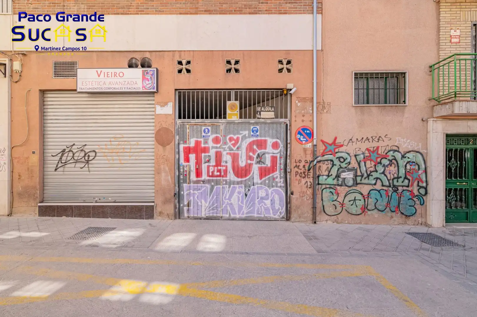 Vista exterior de Garaje en venta en Granada