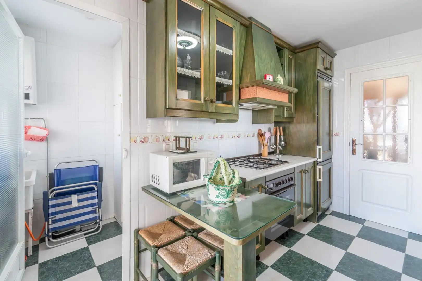 Kitchen of Flat for sale in Salobreña  with Private garden, Terrace and Furnished