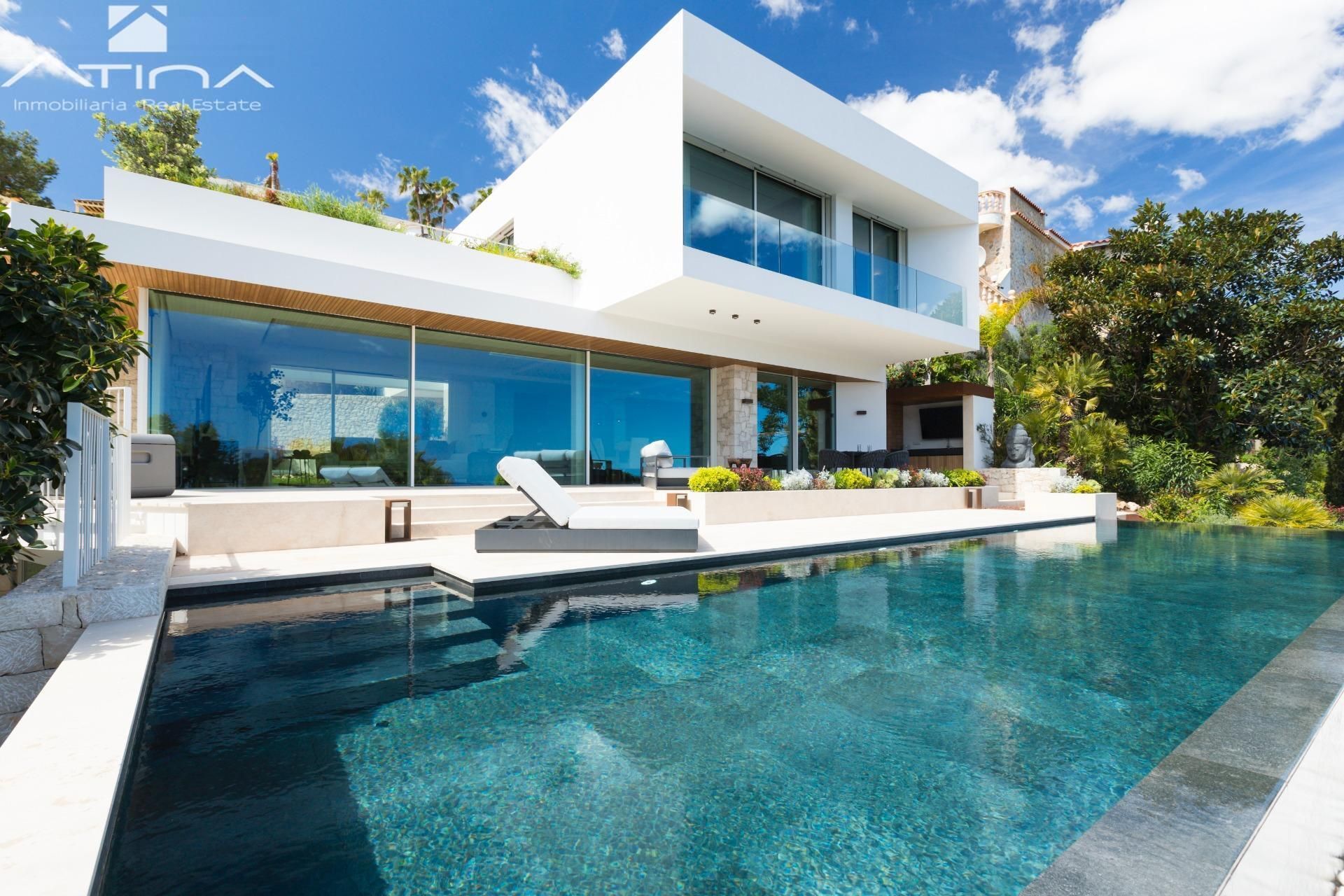 Piscina de Casa o xalet en venda en Jávea / Xàbia amb Aire condicionat, Jardí privat i Terrassa