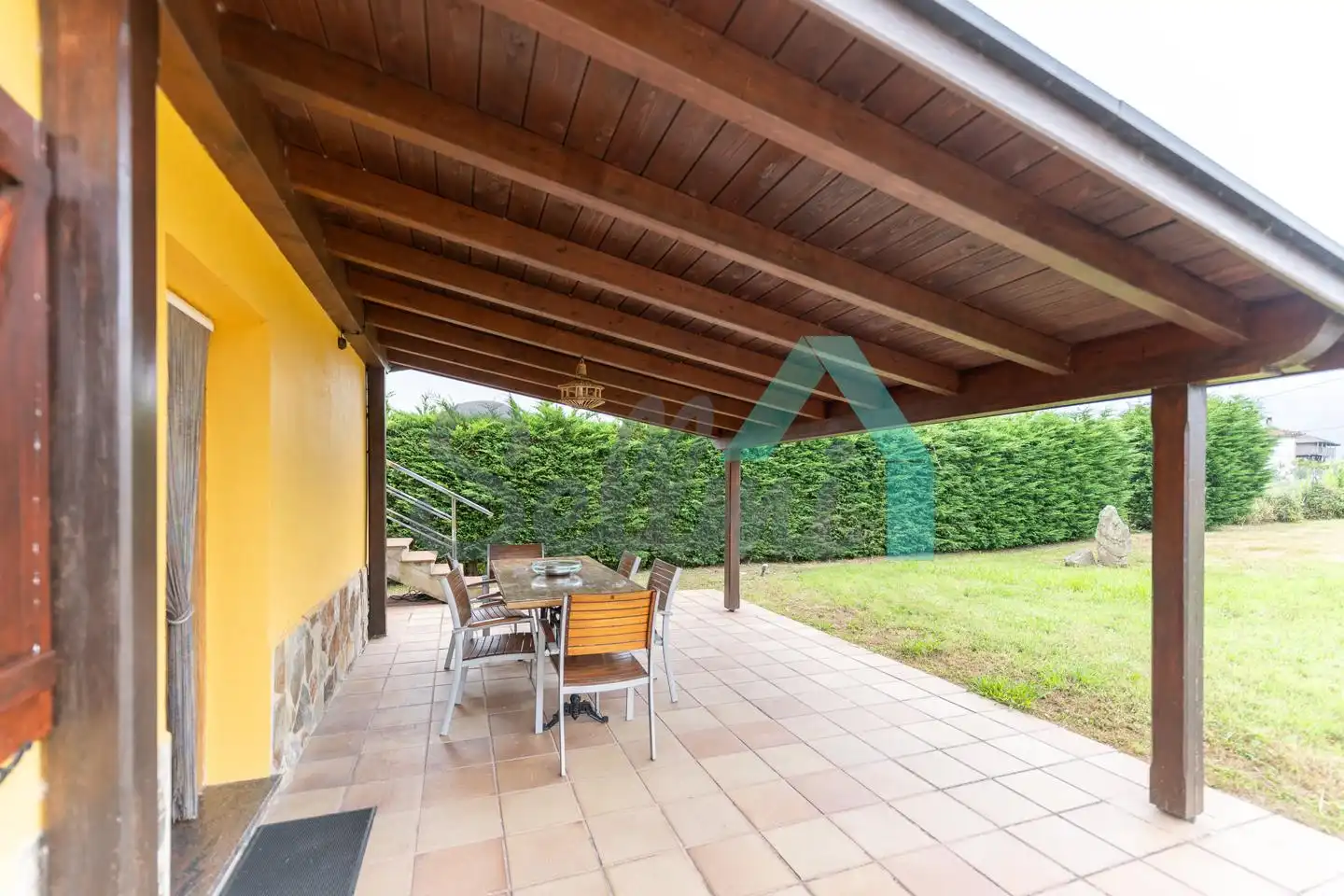 Terrace of Houses for sale in Valdés - Luarca  with Private garden, Parquet flooring and Terrace
