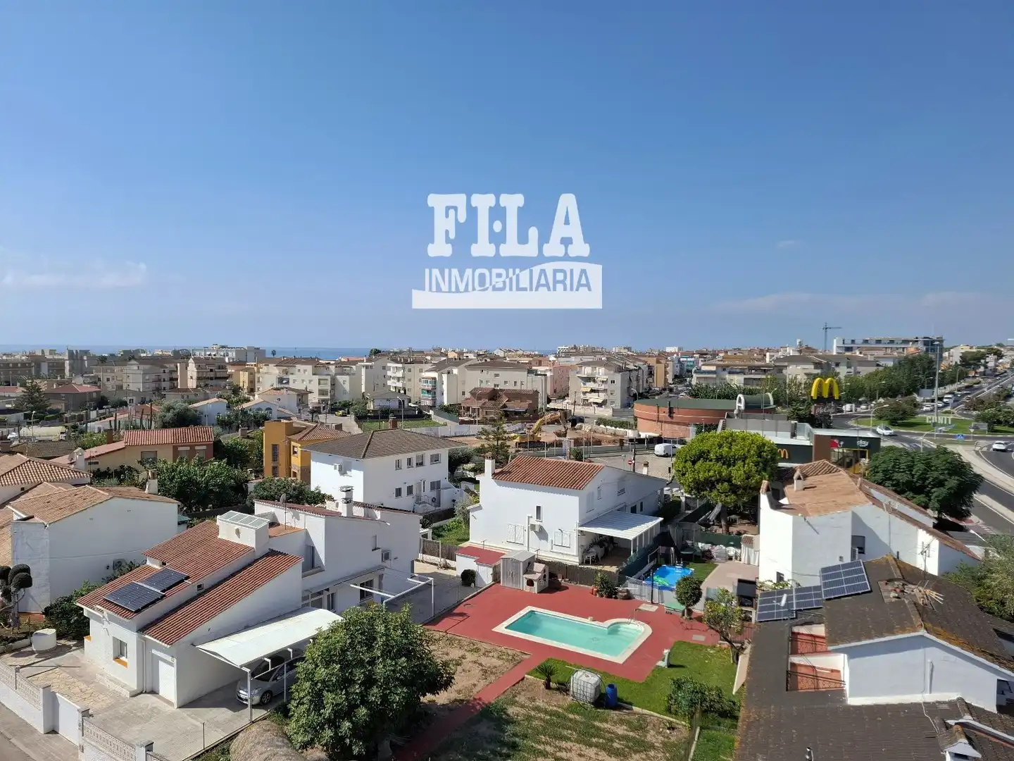 Vista exterior de Piso en venta en Cunit Diagonal