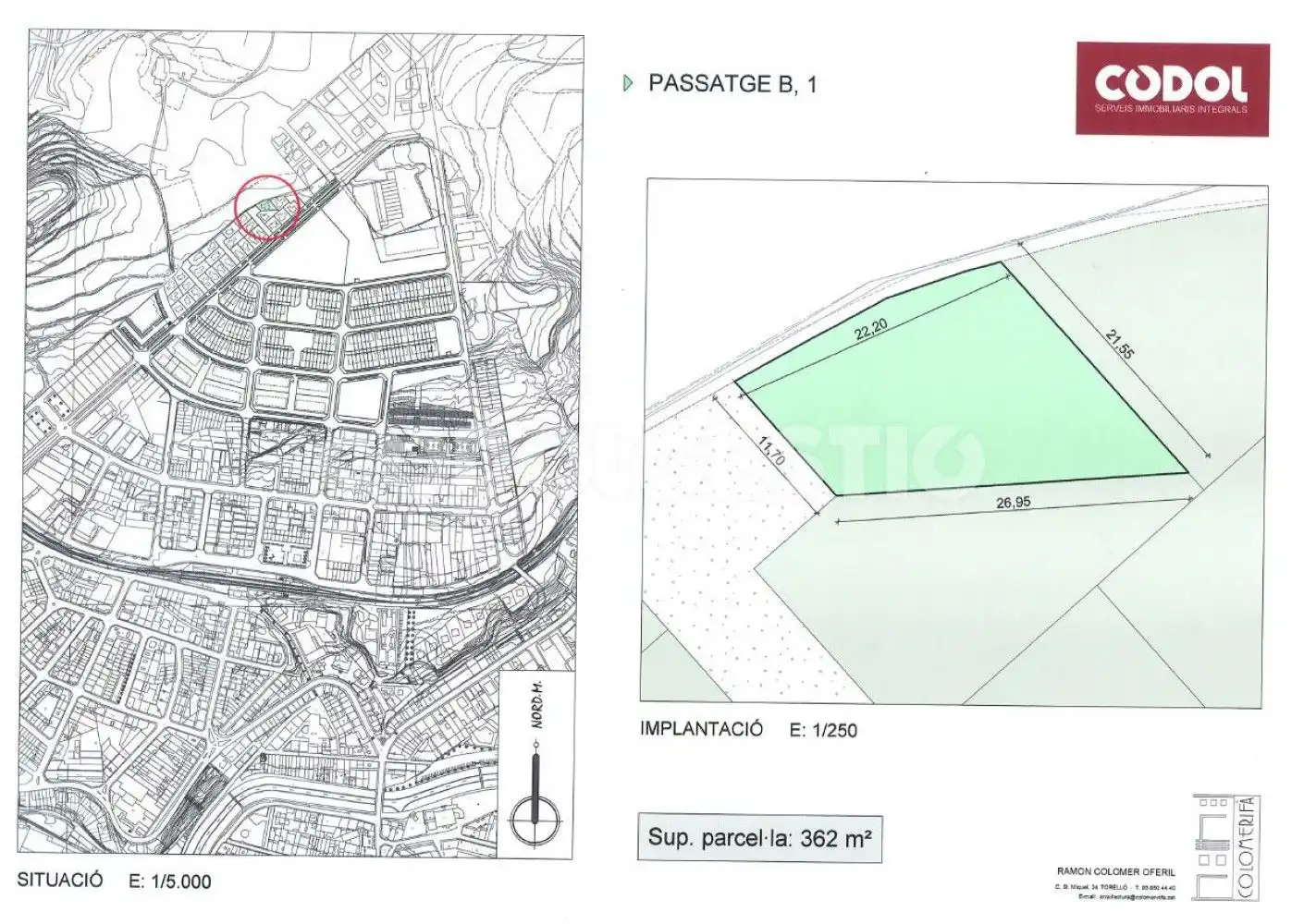 Wohnbaugrundstück zum Verkauf in Torelló, imagen 3