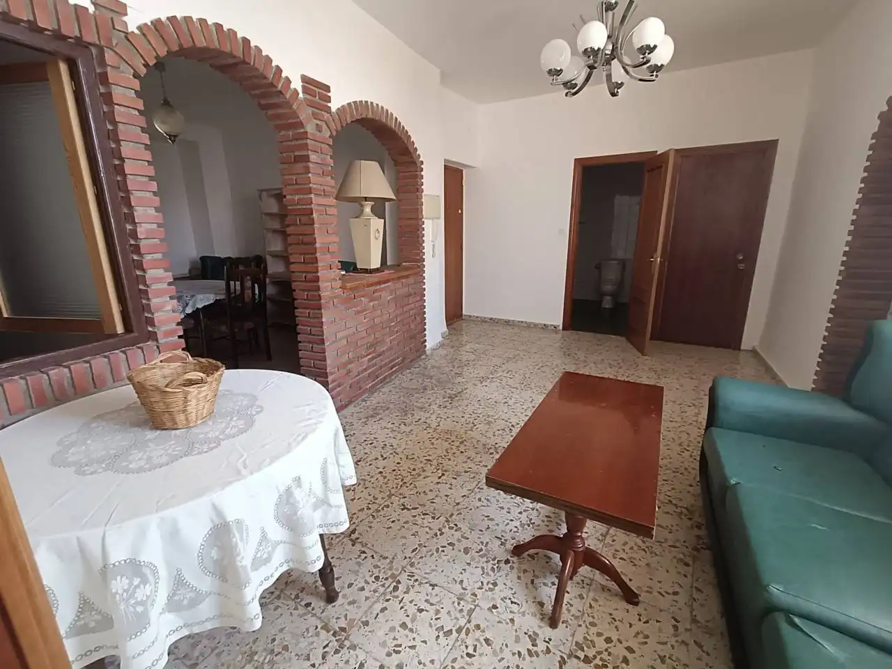 Sala d'estar de Pis en venda en Huétor Tájar amb Terrassa, Traster i Moblat