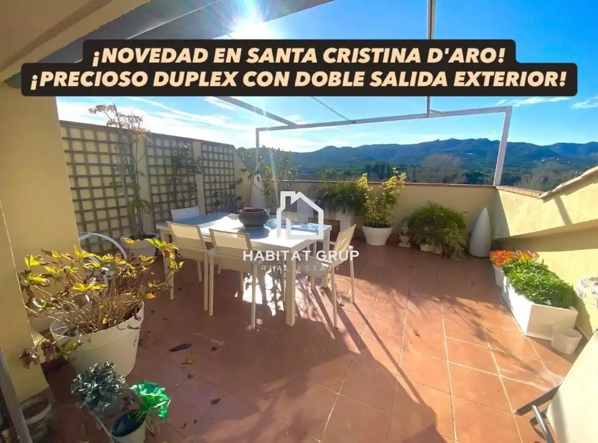 Dúplex con ascensor en venta en Santa Cristina Poble