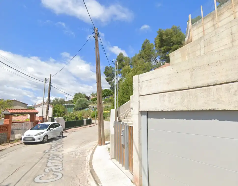 Vista exterior de Pis en venda en Vallirana