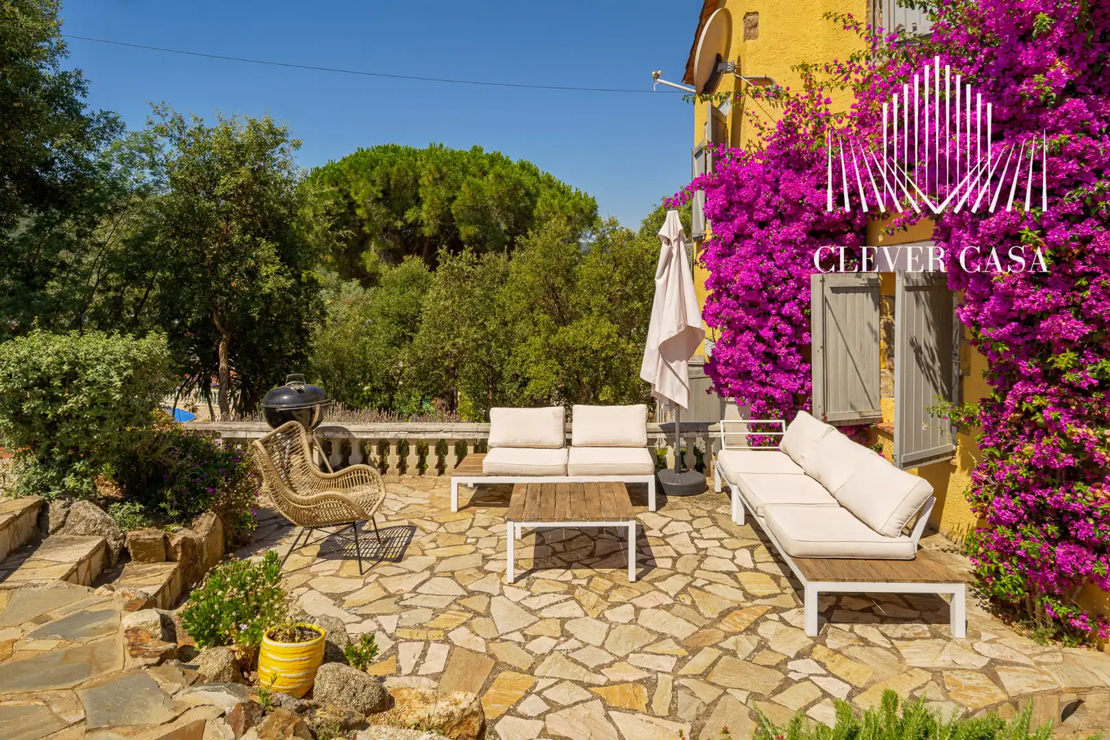 Terraza de Casa o chalet en venta en Calonge i Sant Antoni con Jardín privado, Parquet y Terraza