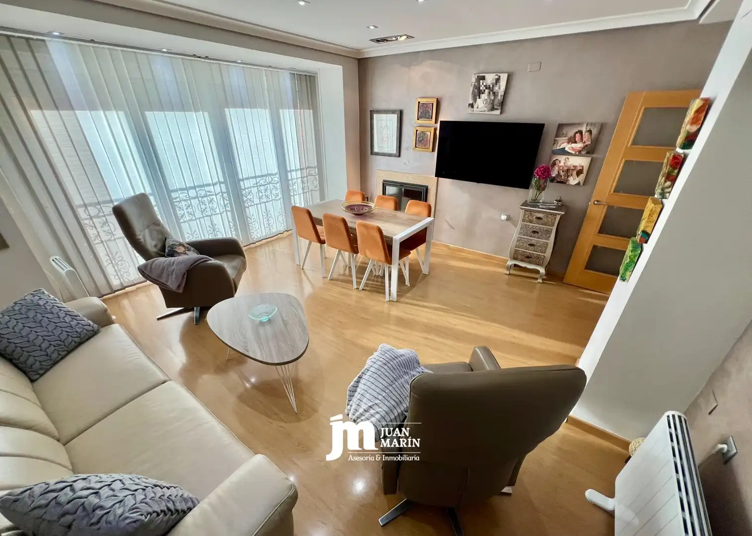Living room of Houses for sale in Cieza  with Air Conditioner, Heating and Terrace